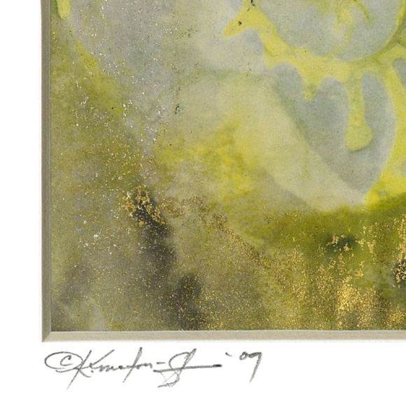 Original Nautilus Shell Watercolor Painting in Acid Free mat Nautilus Shell 942 - Picture 3 of 3